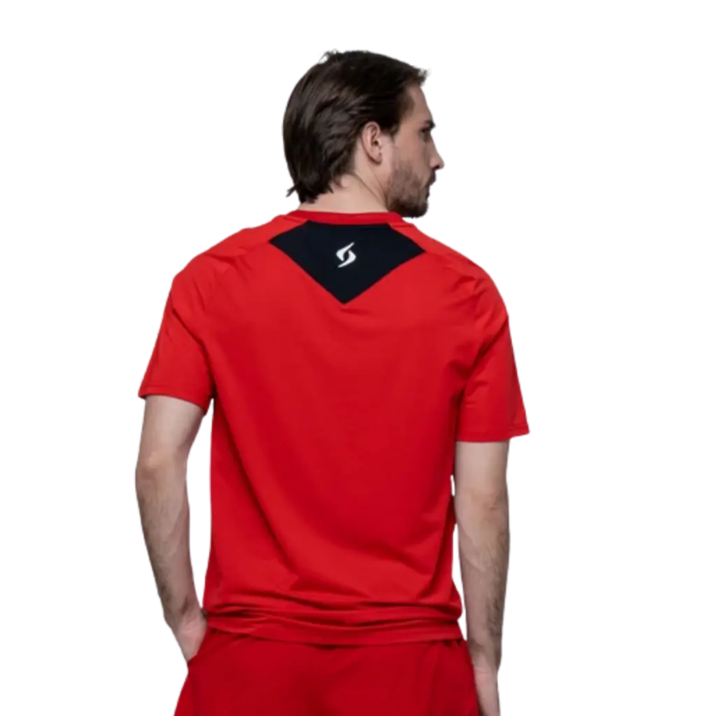 T-shirt de padel Siux Match Rouge