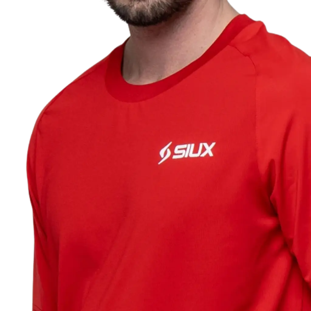 T-shirt de padel Siux Match Rouge