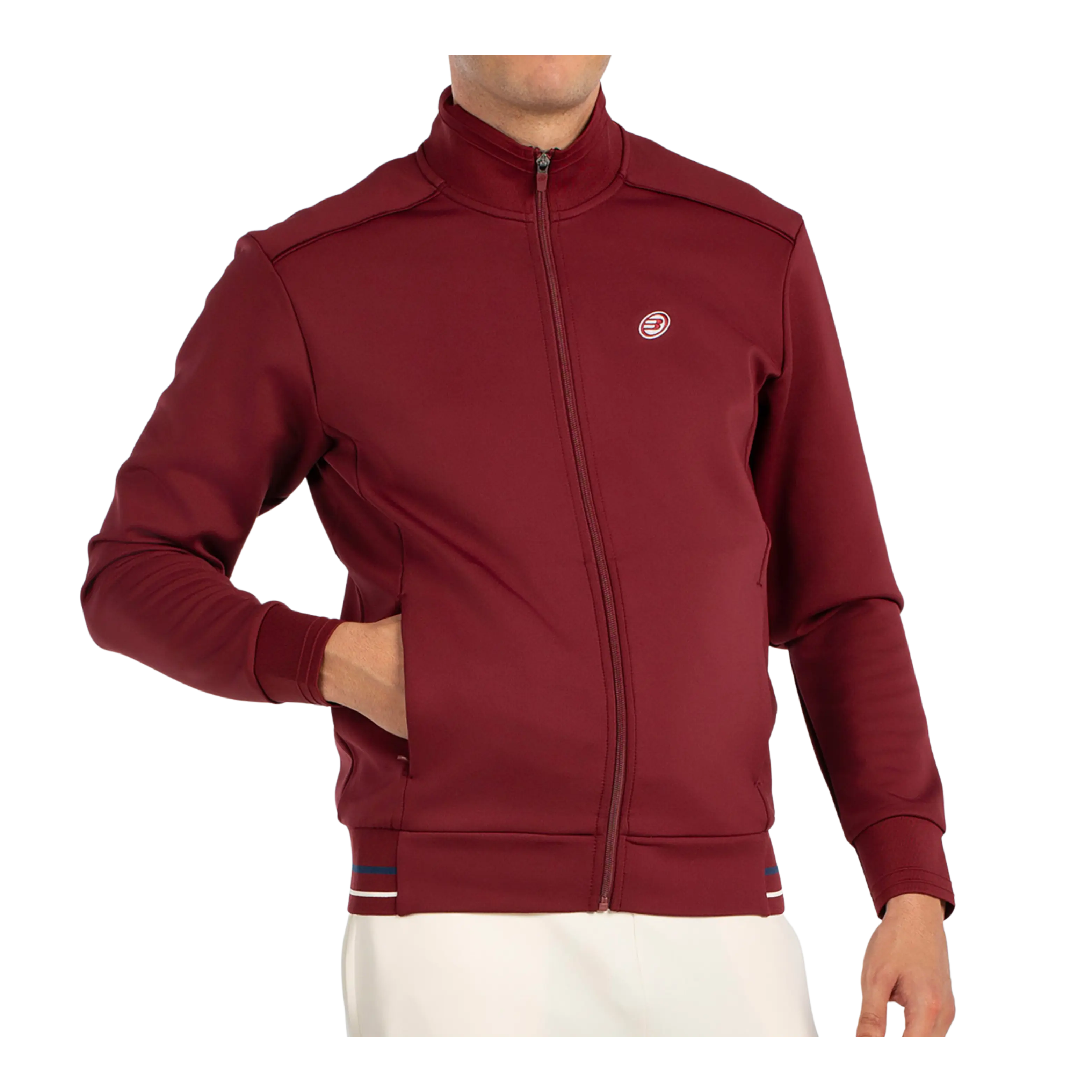 Veste de padel Bullpadel Abadin Bordeau