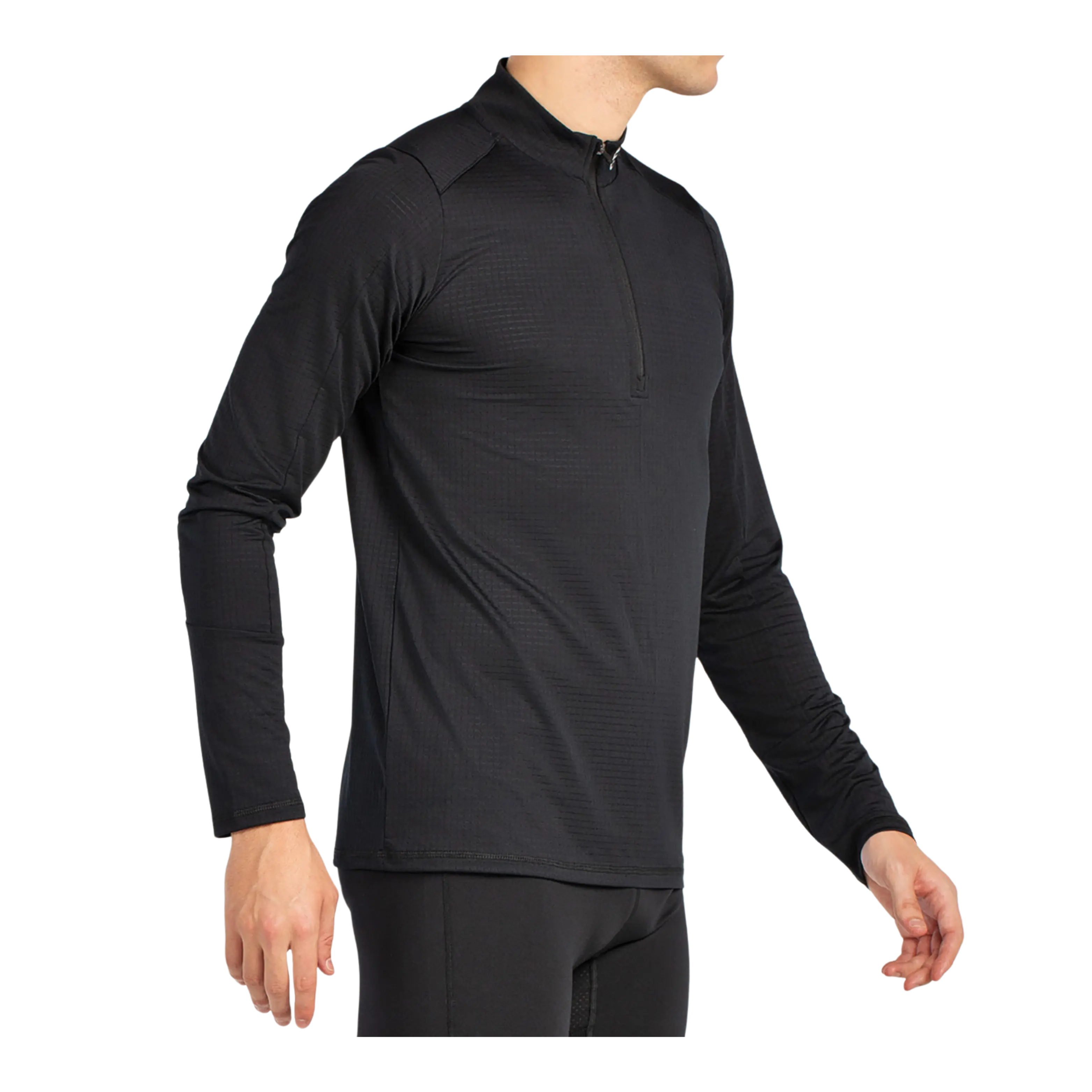 T-Shirt de padel manches longues Bullpadel Brise Noir