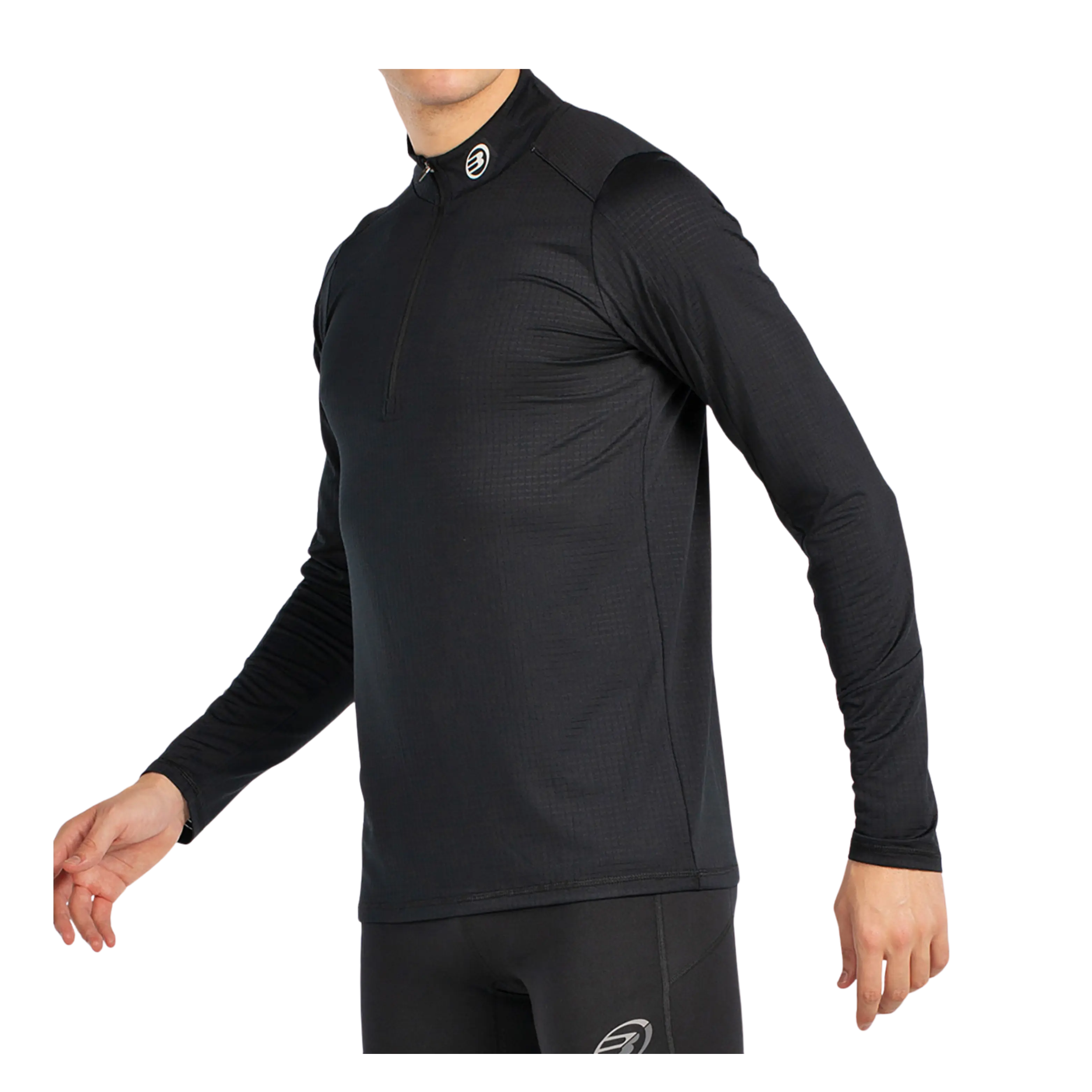 T-Shirt de padel manches longues Bullpadel Brise Noir